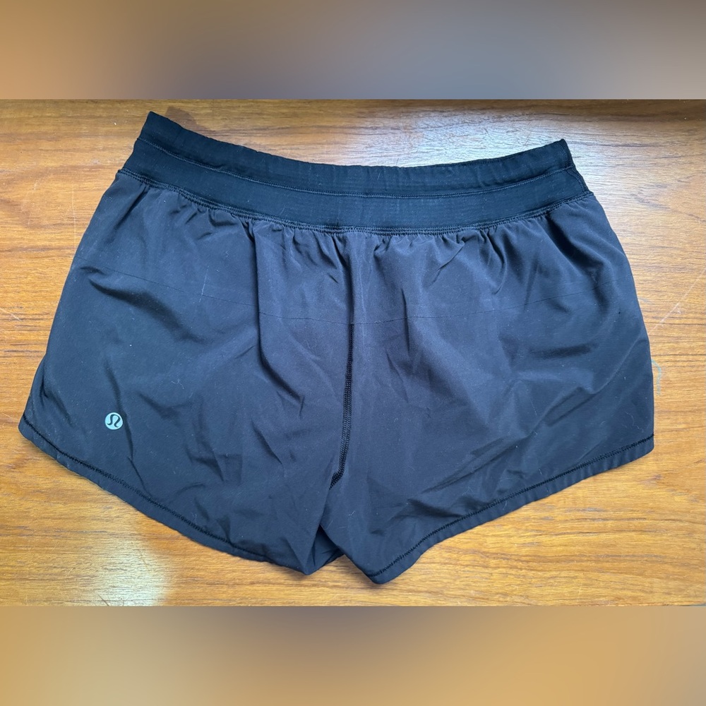Lululemon Black Athletic Shorts - Size 6